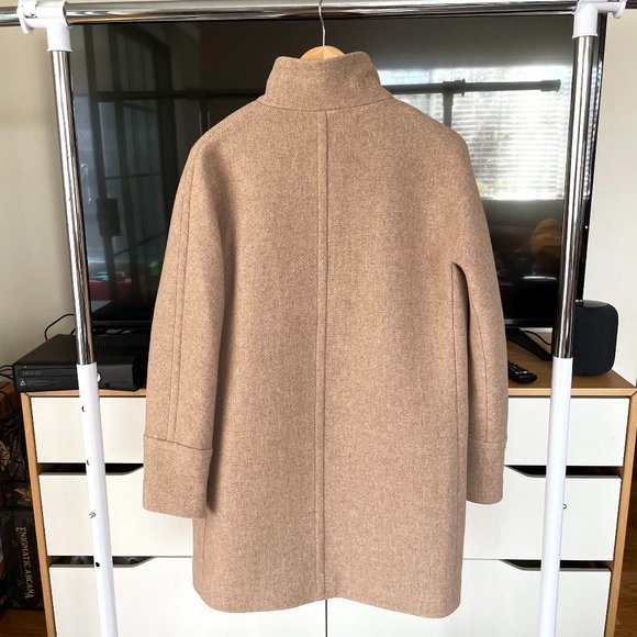 J. Crew Tan Wool Coat - Picture 4 of 8
